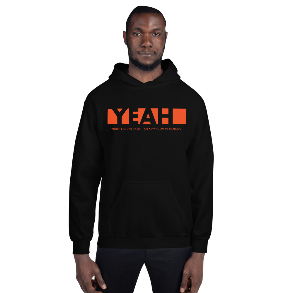 YEAH Orange logo Unisex Hoodie YEAHPhilly